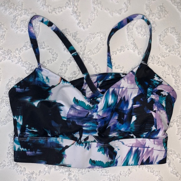 FABLETICS WATERCOLOR SPORTS BRA - Picture 2 of 7